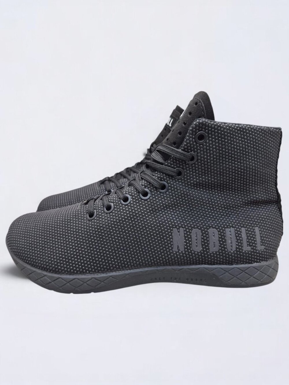 NOBULL Outwork Training Shoes Unisex Men's 8 Women's 9.5 Black Superfabric